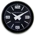 ロジャーラッセルRogerLascelles社製 Modern Brushed Chrome 　Case  WALL CLOCK  23cm COSMO-CHROME