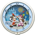 ミッキーとミニーの楽しいクロック！メロディー時計　ディズニータイム　FW568W　セイコー　SEIKO掛け時計