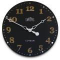 ロジャーラッセルRogerLascelles掛け時計 Smiths Wall Clock Antique Style Black   50cm掛け時計　GAL-SMITHS-BLACK