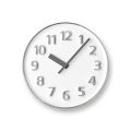 Lemnos　レムノス掛け時計　 KK15-08WH  アルミニウム　Founder Clock　ホワイト