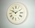 ロジャーラッセルRogerLascelles社製　掛け時計　Lacelles Classic Wall Clock in Cream 32cm LC-LASC-CRM