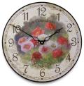 アンティーク調でお洒落！ロジャーラッセル掛け時計　RogerLascelles掛け時計　Poppies Wall Clock 壁掛け時計　PUB-COQUELICOTS