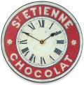 アンティーク調でお洒落！ロジャーラッセル掛け時計　RogerLascelles掛け時計　Chocolate French St. Etienne Kitchen Wall Clock  壁掛け時計　PUB-ETIENNE