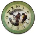アンティーク調でお洒落！ロジャーラッセル掛け時計　RogerLascelles掛け時計 HORSES 'OLD FRIENDS',  WALL CLOCK 壁掛け時計　PUB-FRIENDS