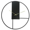 モダンデザイン　ロジャーラッセルRoger Lascelles社製 ROUND METAL MODERN WALL CLOCK 50cm 掛け時計　RM-MOD-BG