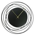 モダンデザイン　ロジャーラッセルRoger Lascelles社製 ROUND METAL WIRE WALL CLOCK 50cm 掛け時計　RM-WIRE-BG