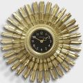 斬新なデザインで壁面を飾る　掛け時計　THE SUNBLAZE ART DECO SUNBURST CLOCK NEW GATE(ニューゲート)