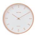 ロジャーラッセルRogerLascelles社製 MODERN ROSE GOLD CASE SMITHS WHITE DIAL WALL CLOCK - 30cmSM-FIRECREST-WHT