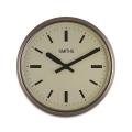 ロジャーラッセルRogerLascelles社製 Smiths Large Silver Metal Clock 45cm掛け時計　SM-LM-LONDON