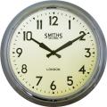 レトロデザイン！ロジャーラッセルRogerLascelles社製 Smiths Large Wall Clock in Chrome 60cm　掛け時計　SM-XL-RETRO