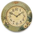 アンティーク調でお洒落！ロジャーラッセル掛け時計　RogerLascelles掛け時計　Tin Wall Clock, Daisy Design   壁掛け時計　TIN-DAISY