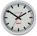 ロジャーラッセルRogerLascelles社製 White Swiss Inspired Station Clock  Wall Clock 30cm掛け時計　TS-SYNC-WHT