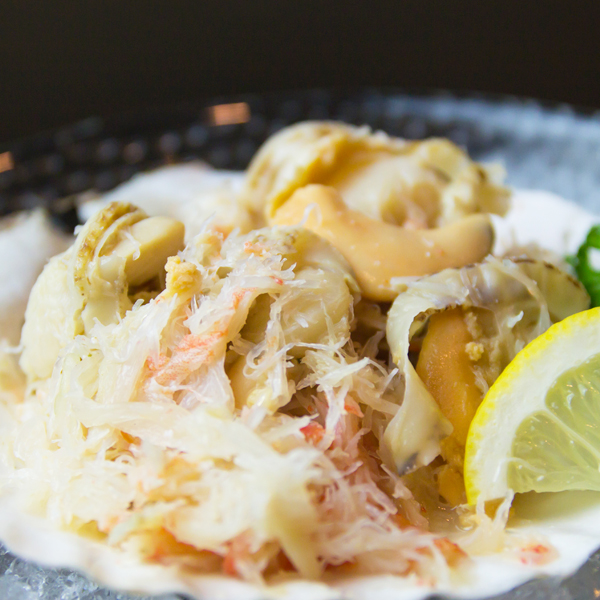 【自社製品】 かにたっぷり 帆立マリネ