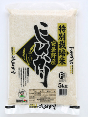 7年産 特別栽培米安曇野産こしひかり 5kg【安心・安全のお米をお届けいたします！】