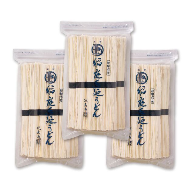 【送料無料】稲庭手延うどん プロ仕様3kg