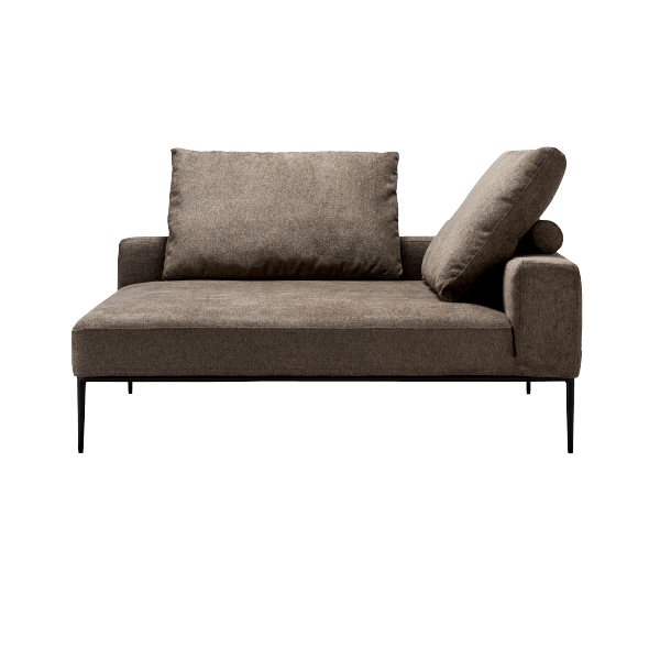 [kontinent] スクエアカウチ（向って右）　※ボルスター付クッションL×2set_正面_SP196