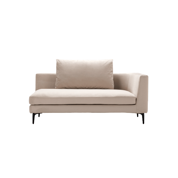 きょん　ソファ arione] 2P片肘ソファ（向って左） ※背クッションL×1set