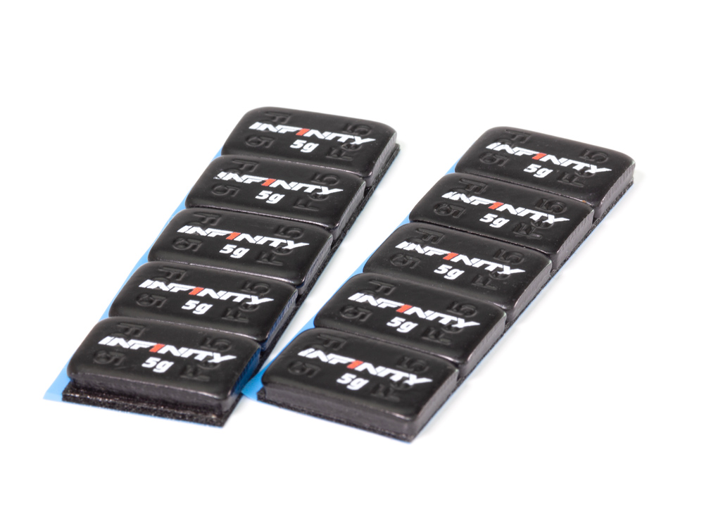 <A0072> INFINITYレーシングウェイト（ブラック/5g/10pcs）