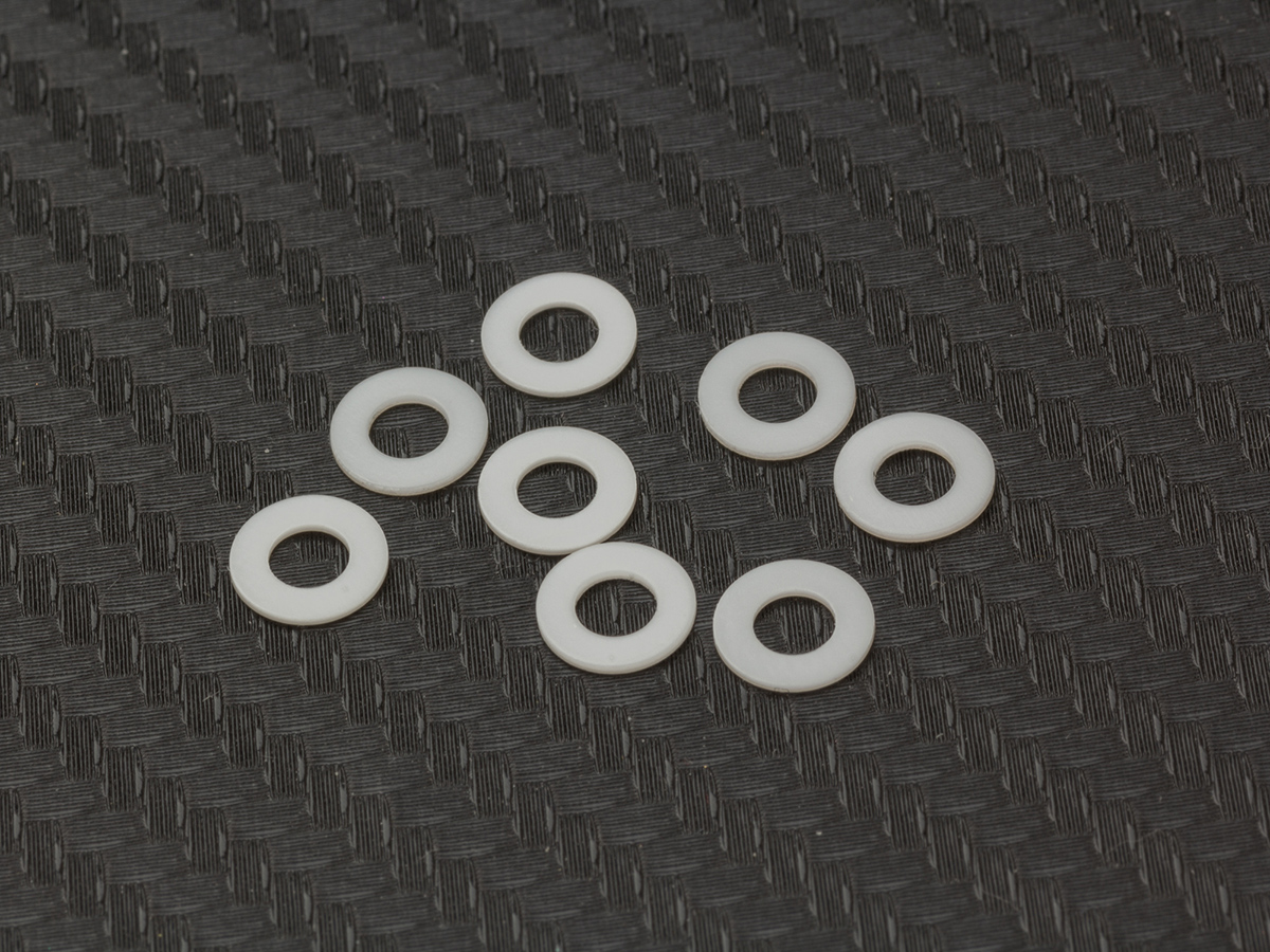 <A73605P> ウルトラローフリクションスペーサー3x6.5x0.5mm（8個）