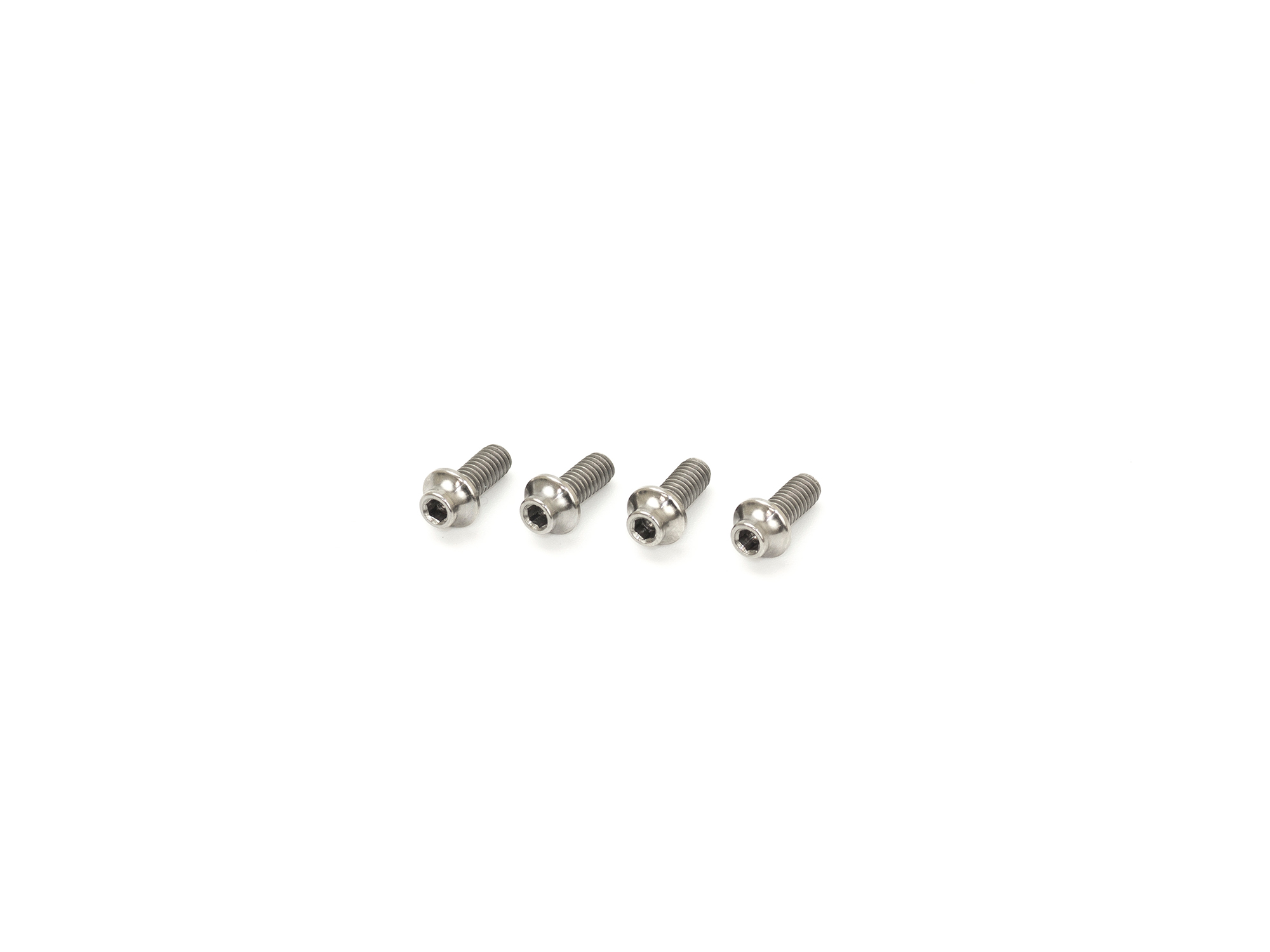 <B012506UT> M2.5x6mmチタンUFOヘッドスクリュー（4個）