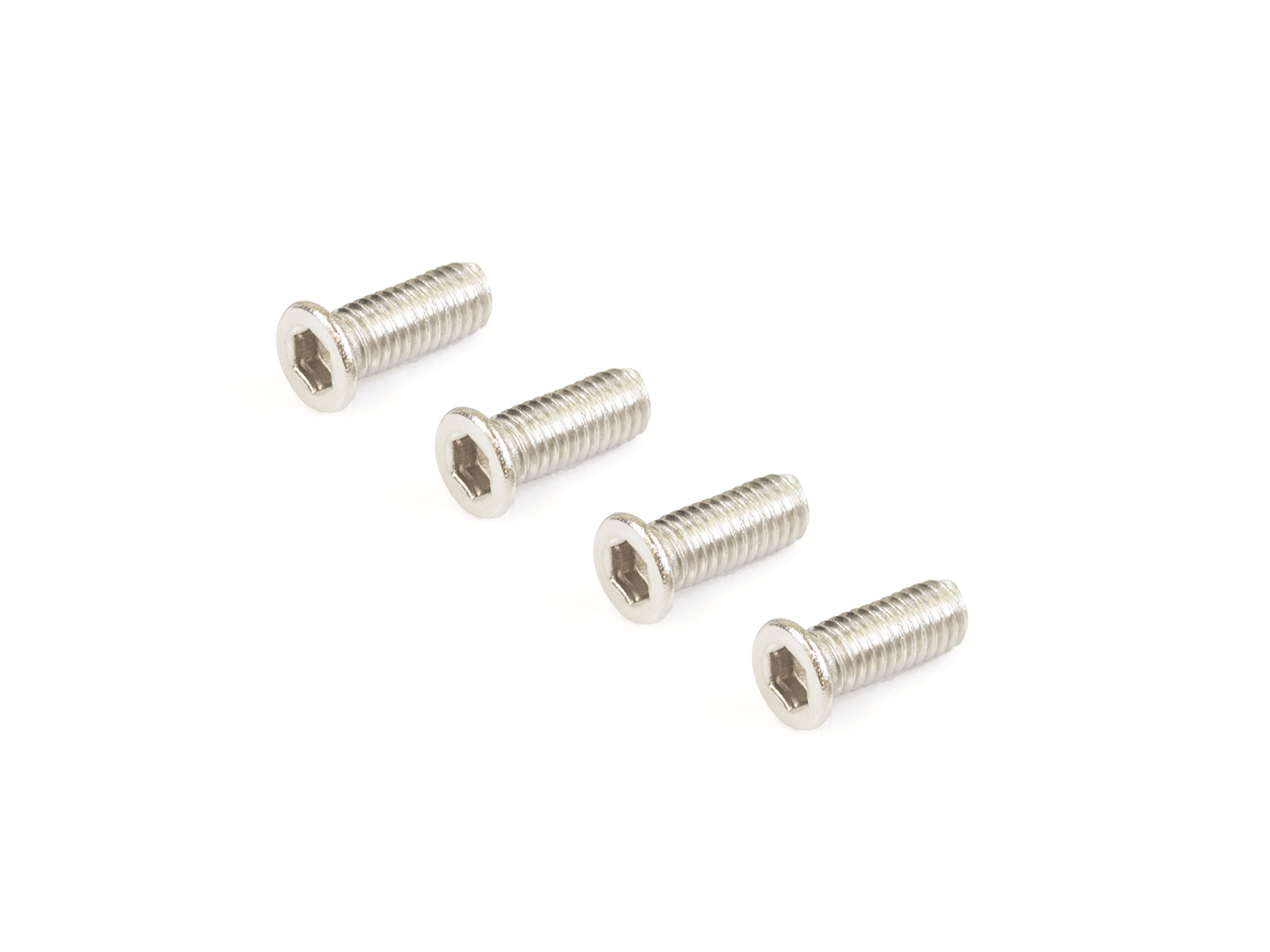 <B02308S> M3x8mmステンレス小径フラットヘッドスクリュー（4個）