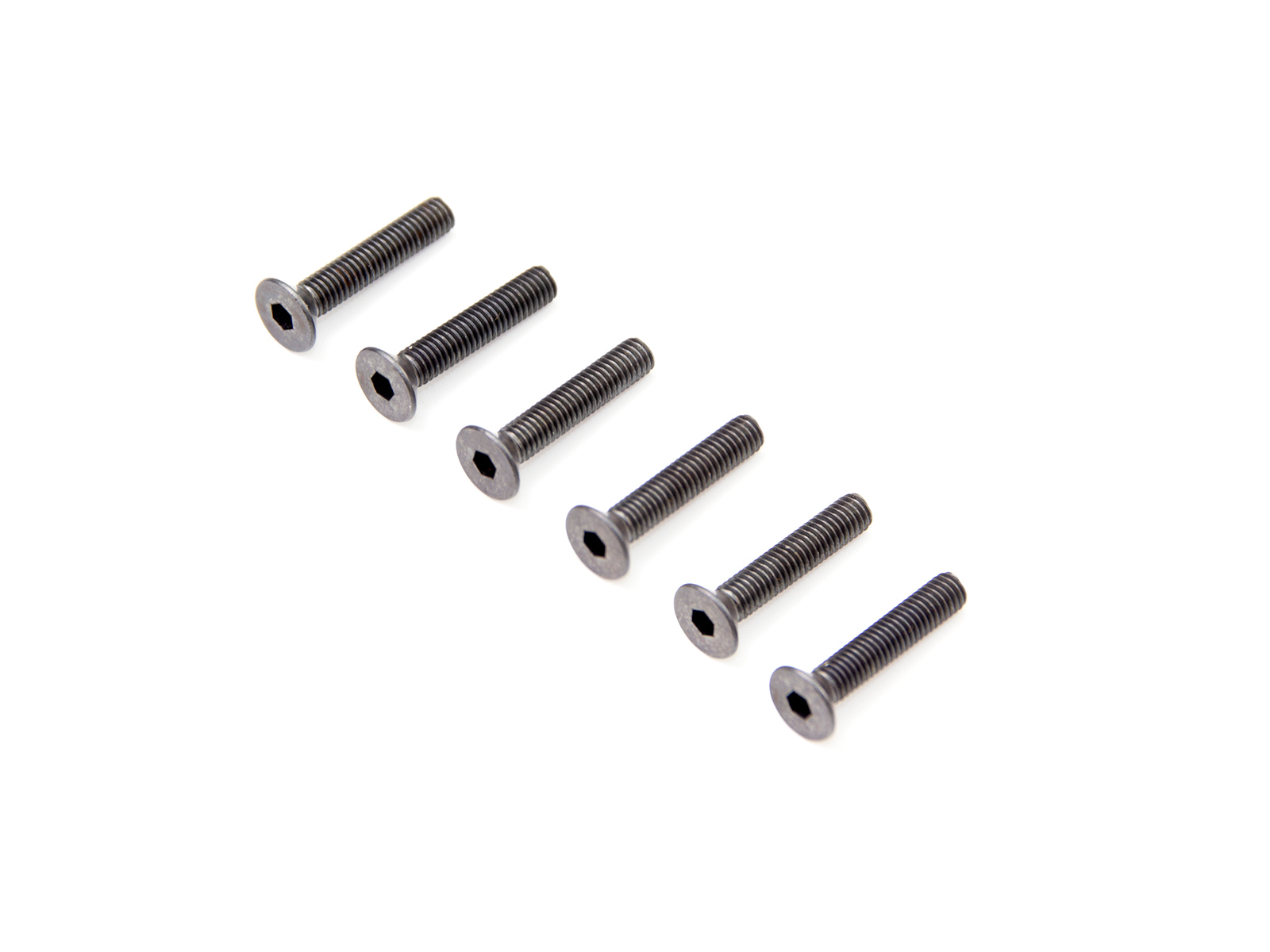 <B02316> M3x16mmフラットヘッドスクリュー（6個）