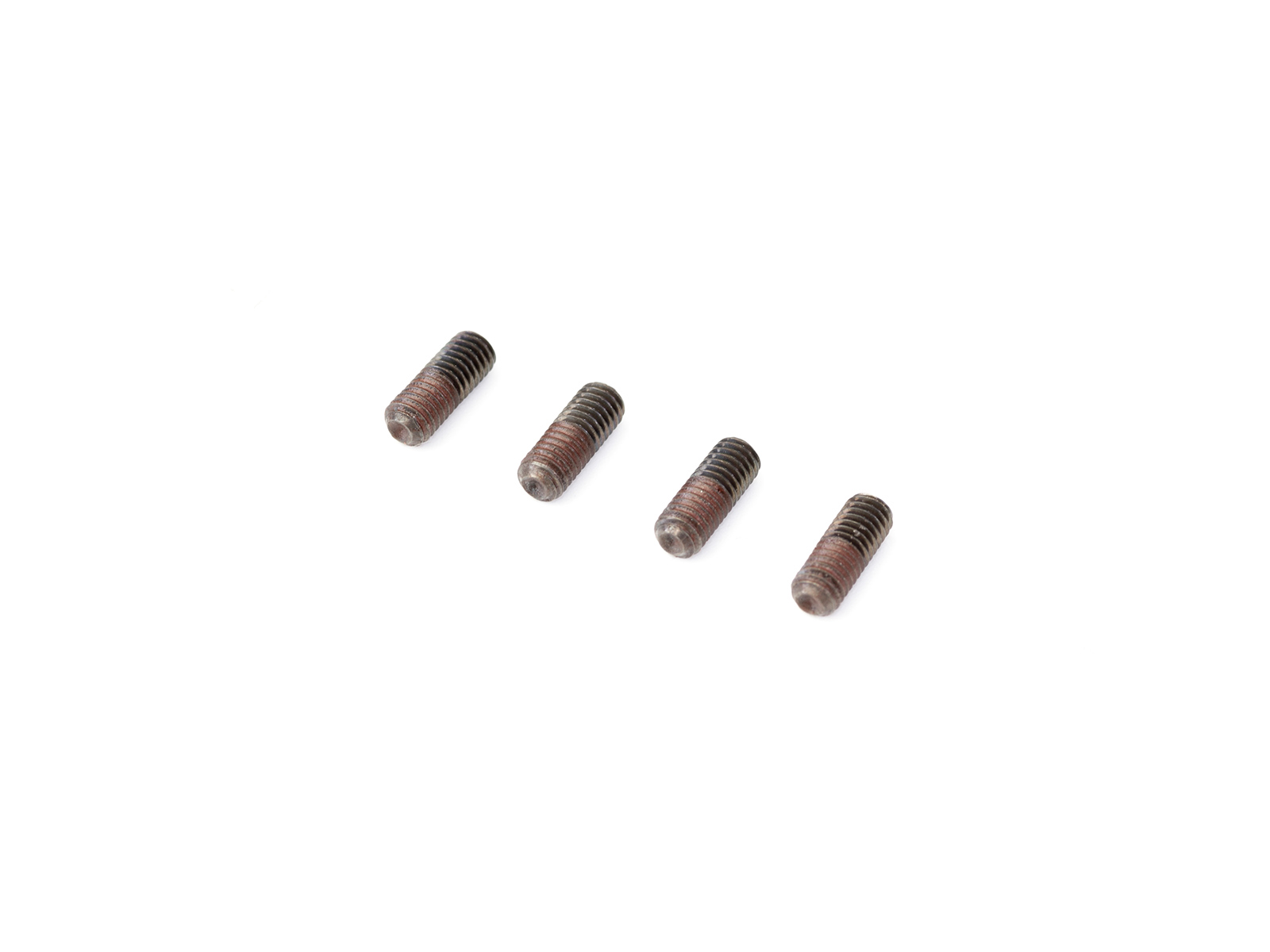 <B04308L> M3x8mmセットスクリュー（ネジ止め剤付/くぼみ先/4個）