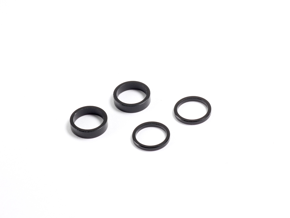<F034> アクスルカラーセット（1.0mm, 2.0mm各2個）