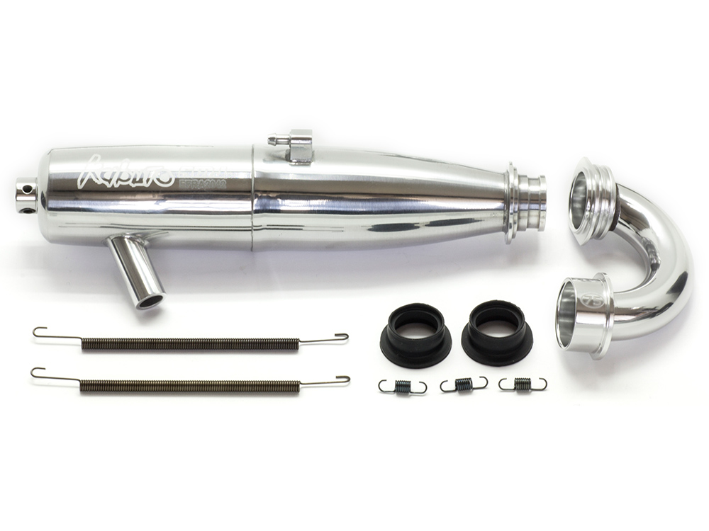 <SMJ1121> SMJ Kabutoチューンドサイレンサーセット（1/8バギー）