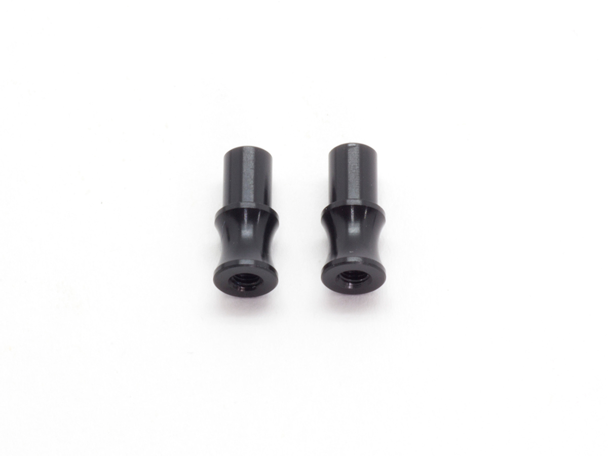 <T033> アルミステアリングポスト 14.5mm（2本）