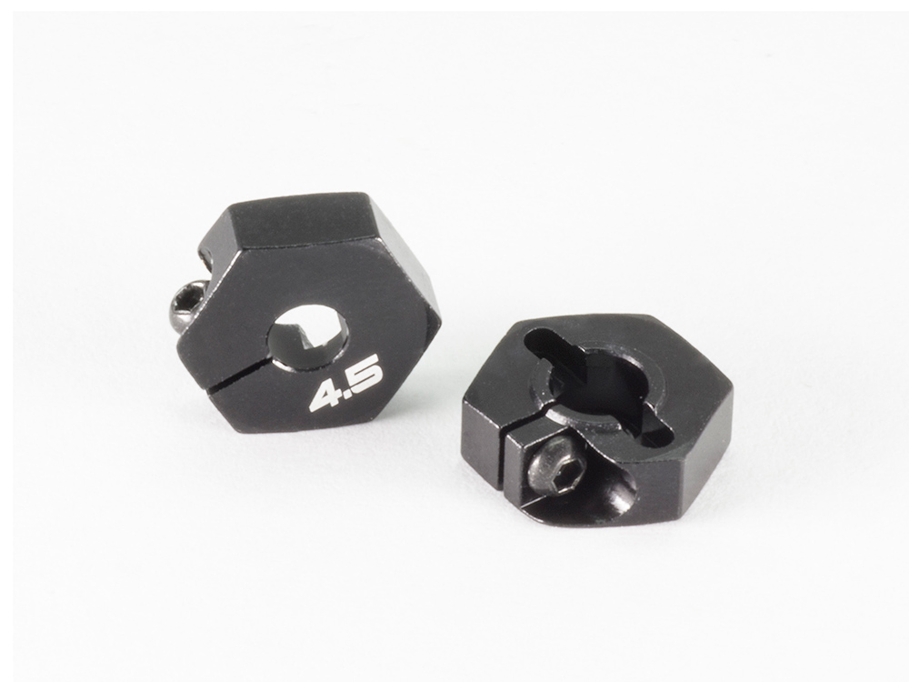 <T100> アルミ六角ホイールハブ（4.5mm/2個）