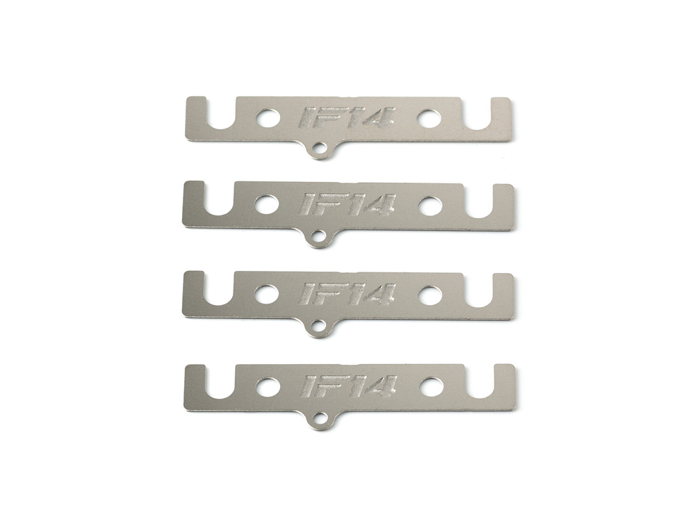 <T198-0.4> ロアサスブロックスペーサー 0.4mm（SUS/4個）