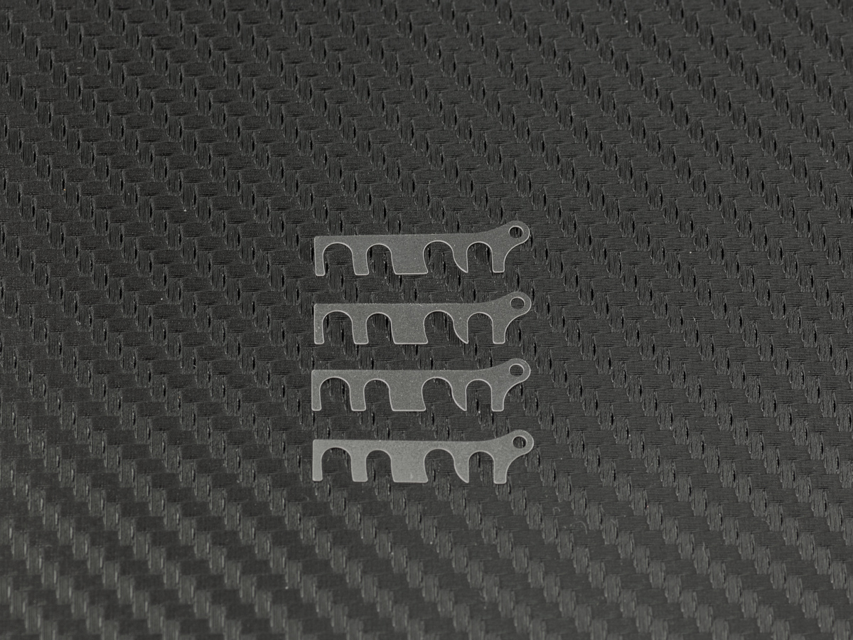 <T200-0.2> ロアサスブロックスペーサー RF 0.2mm（SUS/4個）