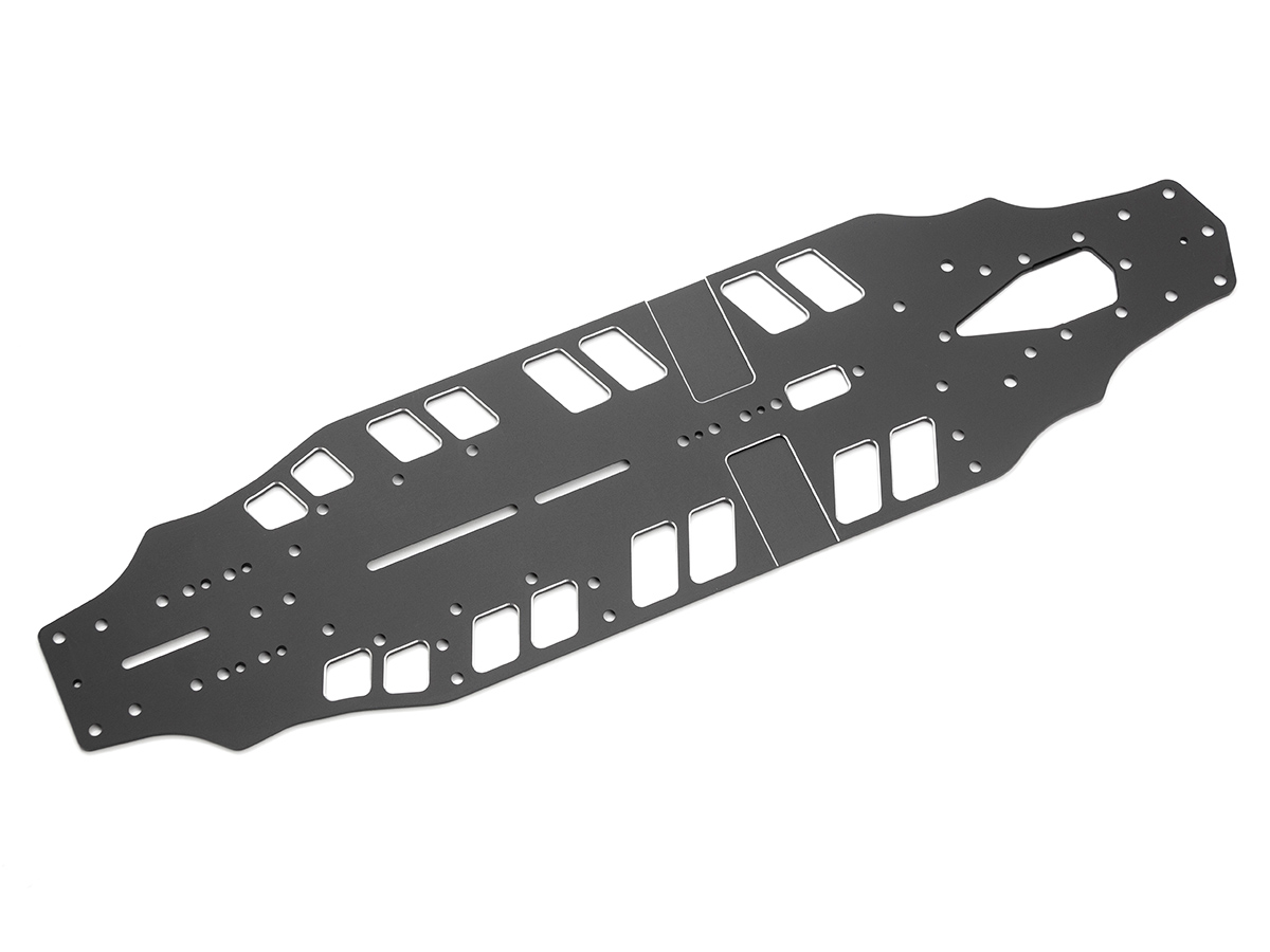 <T297> アルミスーパーフレックスメインシャーシ 2.0mm（IF14-2FWD）