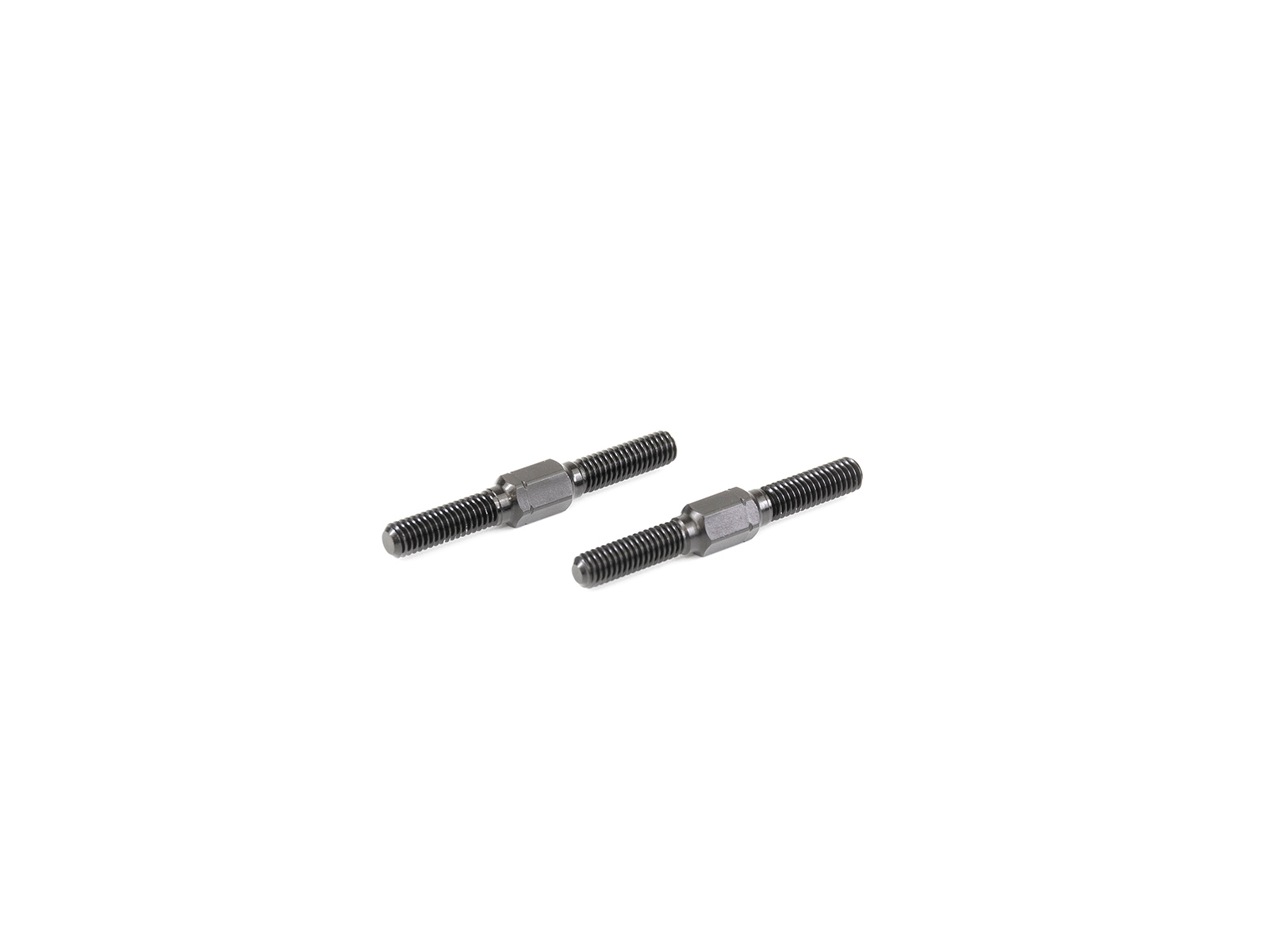 <TS065> アルミターンバックル M3x27mm（ブラック/2個）