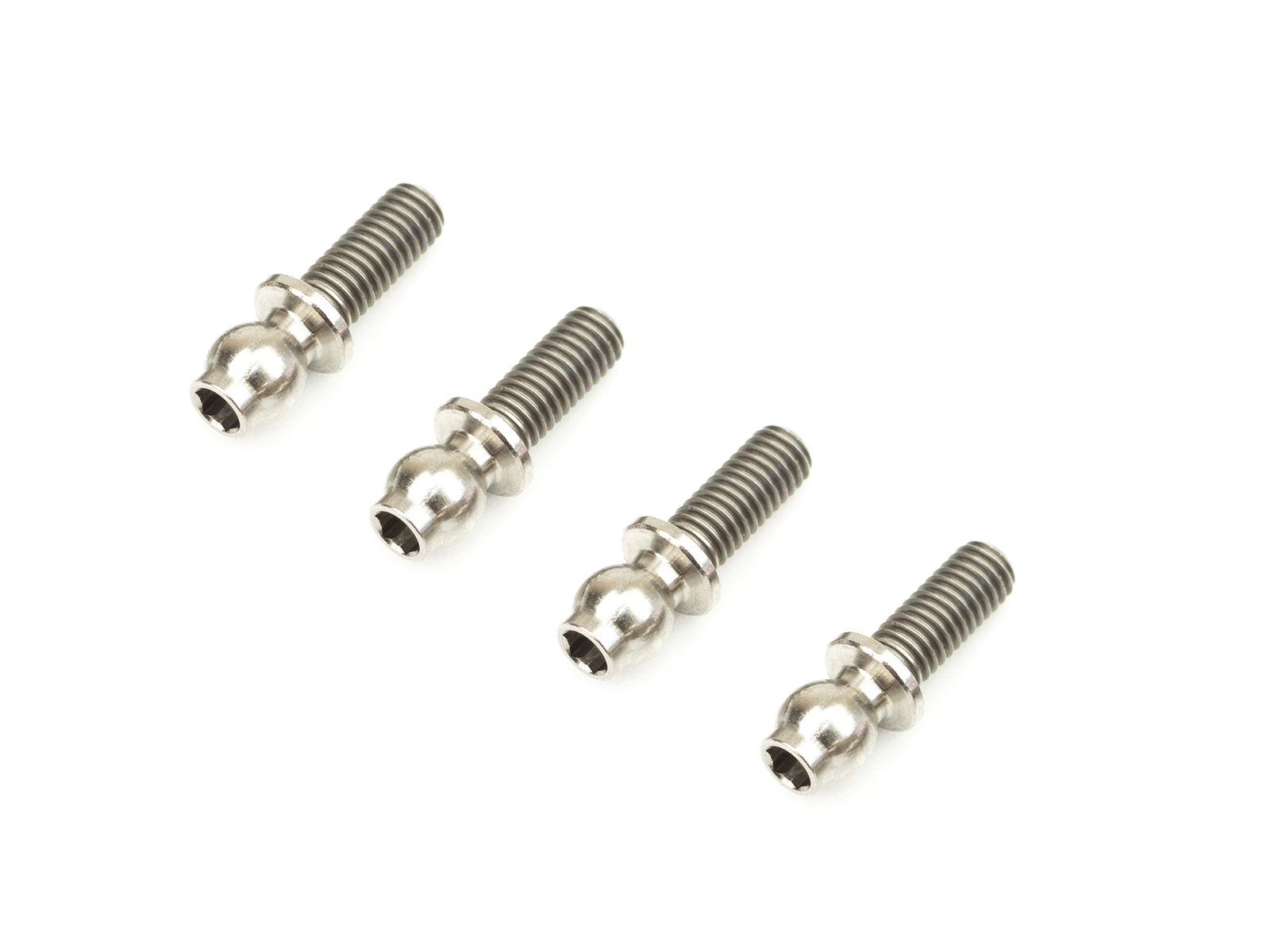 <TS165> 4.2mmチタンボールスタッド（M3x7mm/4個）