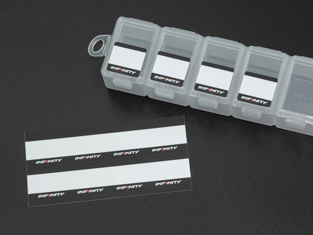 INFINITY SMALL PARTS CASE SET (8 Compartments/8pcs)