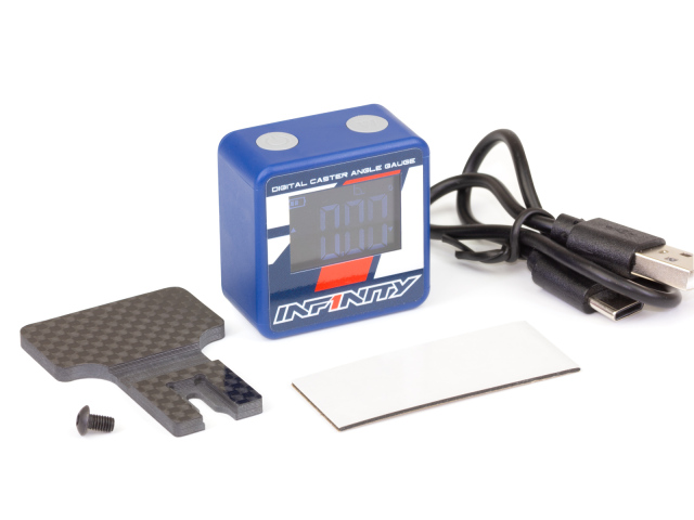 <A0119> INFINITY デジタルキャスター角ゲージ（スペチアーレ用）