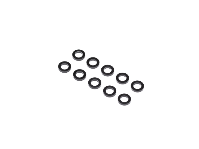 激安ブランド - INFINITY ALUMINUM (Black/10pcs) 3x5x1.0mm WASHER コスプレ衣装
