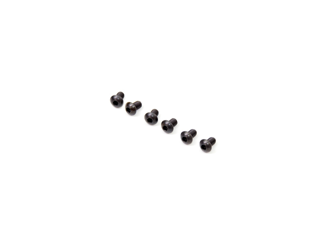 <B012504> M2.5x4mmボタンヘッドスクリュー（6個）
