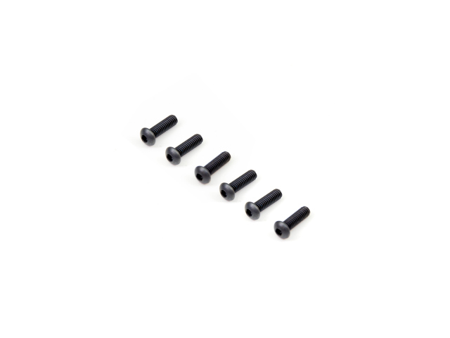 <B012508> M2.5x8mmボタンヘッドスクリュー（6個）