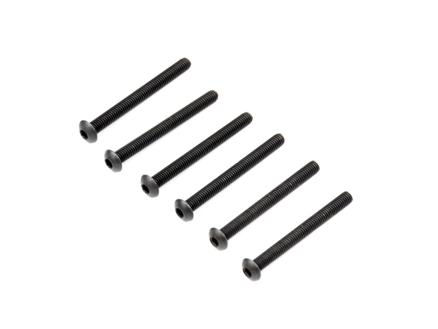 <B01330> M3x30mmボタンヘッドスクリュー（6個）