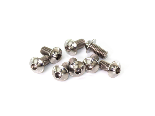 <B01408U-T> M4x8mmチタンUFOヘッドスクリュー（8個）