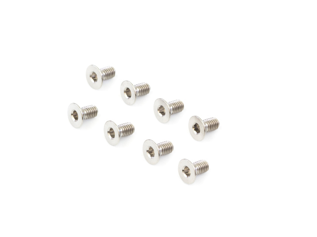 <B02306T> M3x6mm MCチタンフラットヘッドスクリュー（8個）