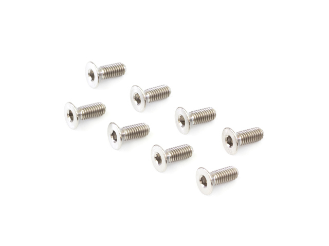 <B02308T> M3x8mm MCチタンフラットヘッドスクリュー（8個）