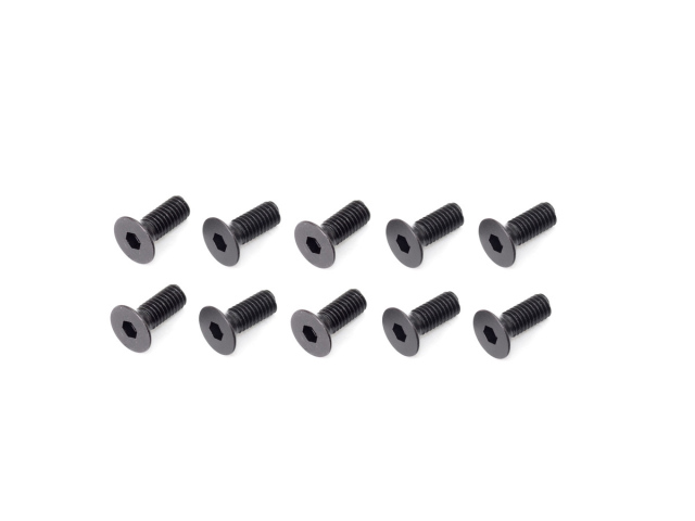 <B02308> M3x8mmフラットヘッドスクリュー（10個）