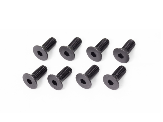 M4x10mmフラットヘッドスクリュー（8個）