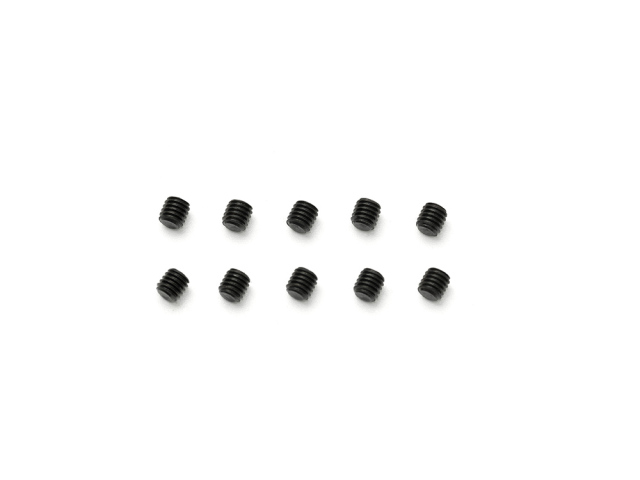 <B04303F> M3x3mmセットスクリュー（平先/10個）