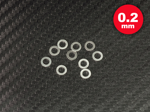 INFINITY - 3x5 SHIM SET (0.1, 0.2, 0.3mm each10pcs)
