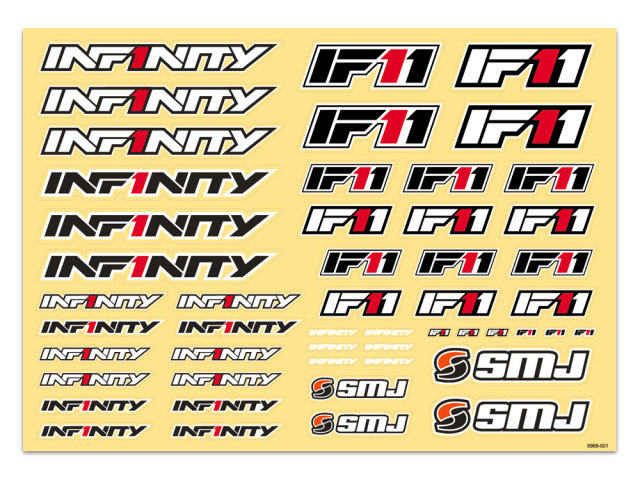 <F059> INFINITY IF11ロゴデカール